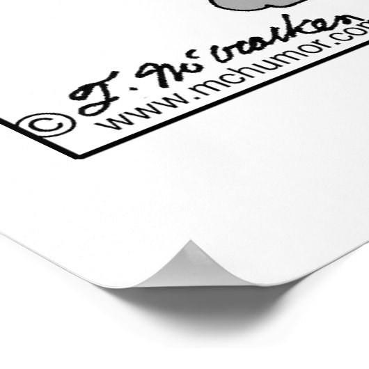 悪夢オン型枠通り ポスター (角)