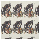 悪夢クリスマスクランプス ファブリック (見本)