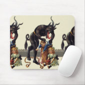 悪夢クリスマスクランプス マウスパッド (マウス)