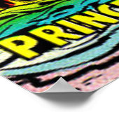 悪夢シーマーメイドプリンセスヴィンテージ漫画 ポスター (角)