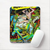 悪夢シーマーメイドプリンセスヴィンテージ漫画 マウスパッド (マウス)