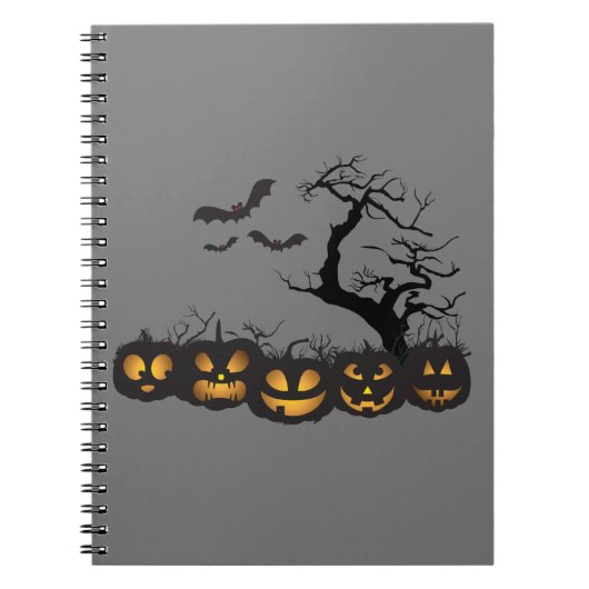 悪夢ジョッター:ハロウィーンスパイラルジャーナル ノートブック (正面)