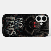 悪夢スパイダー – ダークホラーイラストレーション Case-Mate iPhoneケース (裏面 (横))