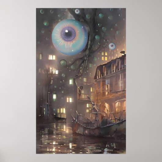 悪夢塗装夜 ポスター (正面)