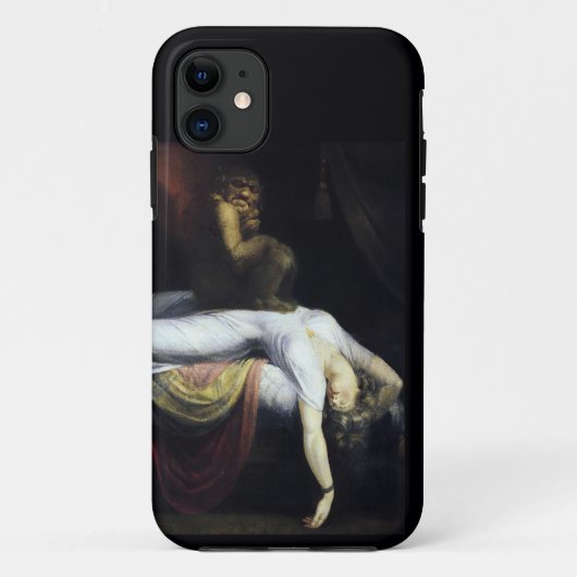 悪夢絵を描ズby John Henry Fuseli Case-Mate iPhoneケース (裏面)