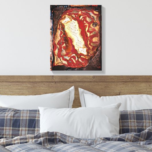 悪夢 キャンバスプリント (インサイチュ (寝室))