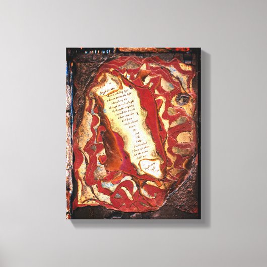 悪夢 キャンバスプリント (正面)