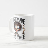 悪夢 コーヒーマグカップ (正面左)