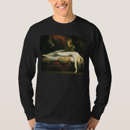 悪夢、ヘンリーFuseli Tシャツ (正面)