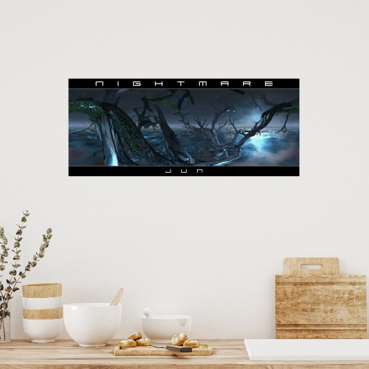 悪夢 ポスター (キッチン)