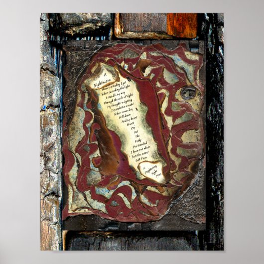 悪夢 ポスター (正面)