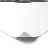 悪夢/メサペガサス陰陽（白黒） ポスター (角)