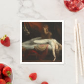 悪夢（Henry Fuseli著） スタンダードカクテルナプキン (インサイチュ)