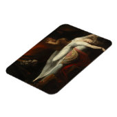 悪夢（Henry Fuseli著） マグネット (左側)