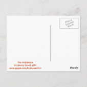 悪夢by Henry Fuseli, 1781 ポストカード (裏面)