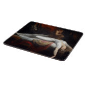 悪夢by Henry Fuseli Gothic Macabre Dark Art カッティングボード (角)