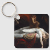 悪夢by Henry Fuseli Gothic Macabre Dark Art キーホルダー (正面)