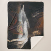 悪夢by Henry Fuseli Gothic Macabre Dark Art シェルパブランケット (正面)