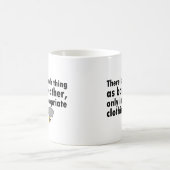 悪天候のような事無し コーヒーマグカップ (中央)