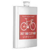 悪天候はなく、ただ悪服 フラスク (右)