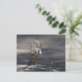 悪天候 ポストカード (スタンド正面)