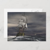 悪天候 ポストカード (正面/裏面)