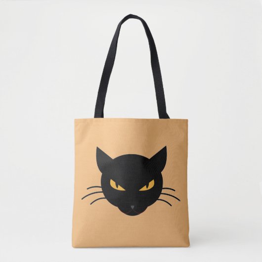 悪子猫 トートバッグ (正面)