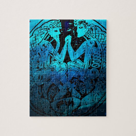 悪対よいの戦い ジグソーパズル (縦)