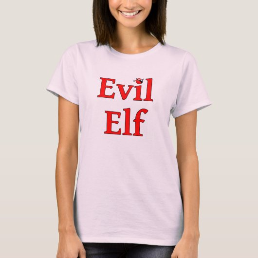 悪小妖精や小人 Tシャツ (正面)