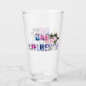 悪影響 タンブラーグラス (正面)