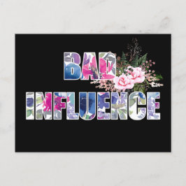 悪影響  ポストカード