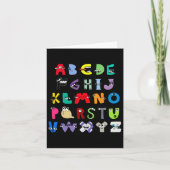 悪役のアルファベット学習ボーイズマッチングイーブルアルプ カード (正面)