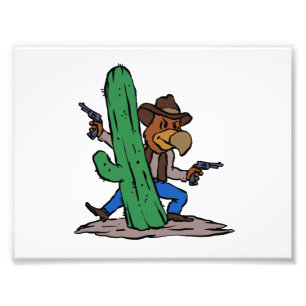 悪役のタカの漫画 背景色の選択 フォトプリント