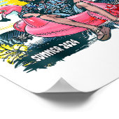 悪役トランプの夏2024のようなチリン、私をトランプ ポスター (角)