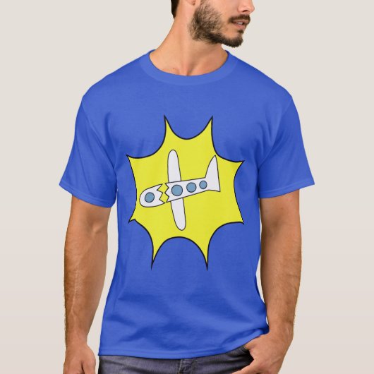 悪役Dr フルークデザイン少年 Tシャツ (正面)