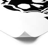 悪怒スカル ポスター (角)