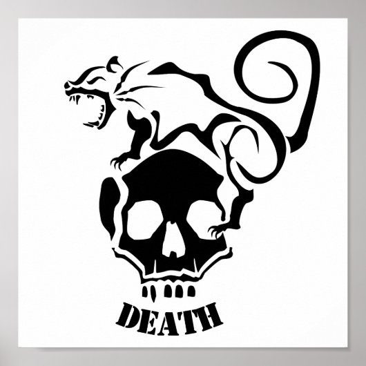 悪怒スカル ポスター (正面)