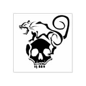 悪怒スカル ラバースタンプ (インプリント)