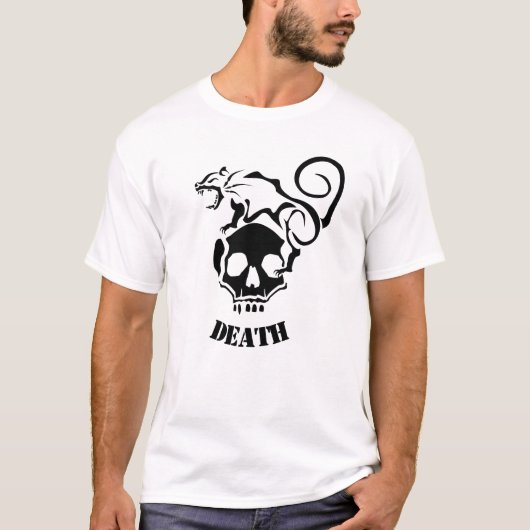 悪怒スカル Tシャツ (正面)