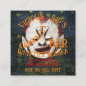 悪性のピエロのカソレ バーパリ フランス エンクロージャーカード (裏面)