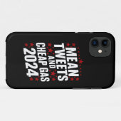 悪意あるツイートと安いガソリン ドナルド・トランプ 2024  Case-Mate iPhoneケース (裏面(横))