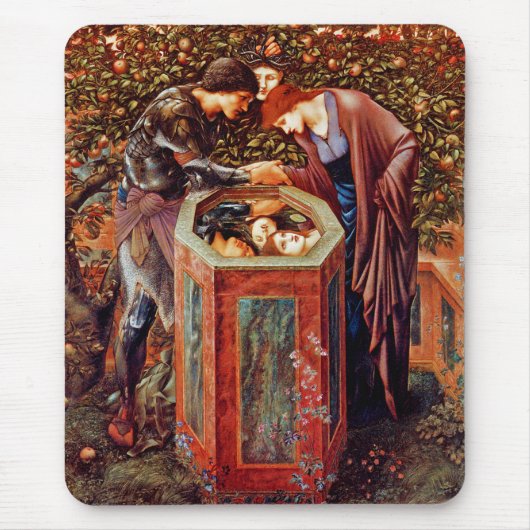 悪意に満ちた頭 マウスパッド (正面)