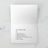 悪意に満数々のちたグリーティングカード カード (内部)