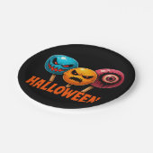 悪意のあるスイーツハロウィーン ペーパープレート (アングル)