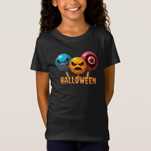 悪意のあるスイーツハロウィーン Tシャツ (正面)