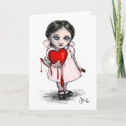 悪意のあるバレンタインガール シーズンカード (正面)