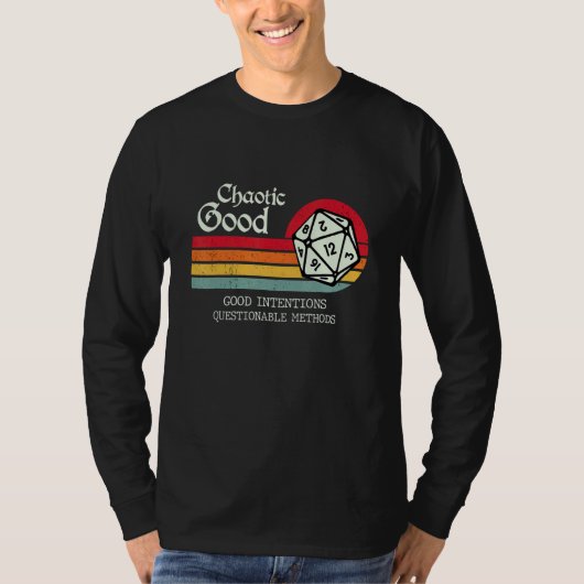 悪意のある善意の疑わしい方法 Tシャツ (正面)