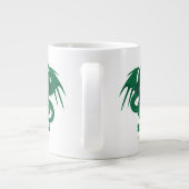 悪意のある家紋グラフィック ジャンボコーヒーマグカップ (裏面)