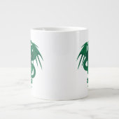 悪意のある家紋グラフィック ジャンボコーヒーマグカップ (正面)