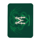 悪意のある家紋グラフィック マグネット (縦)